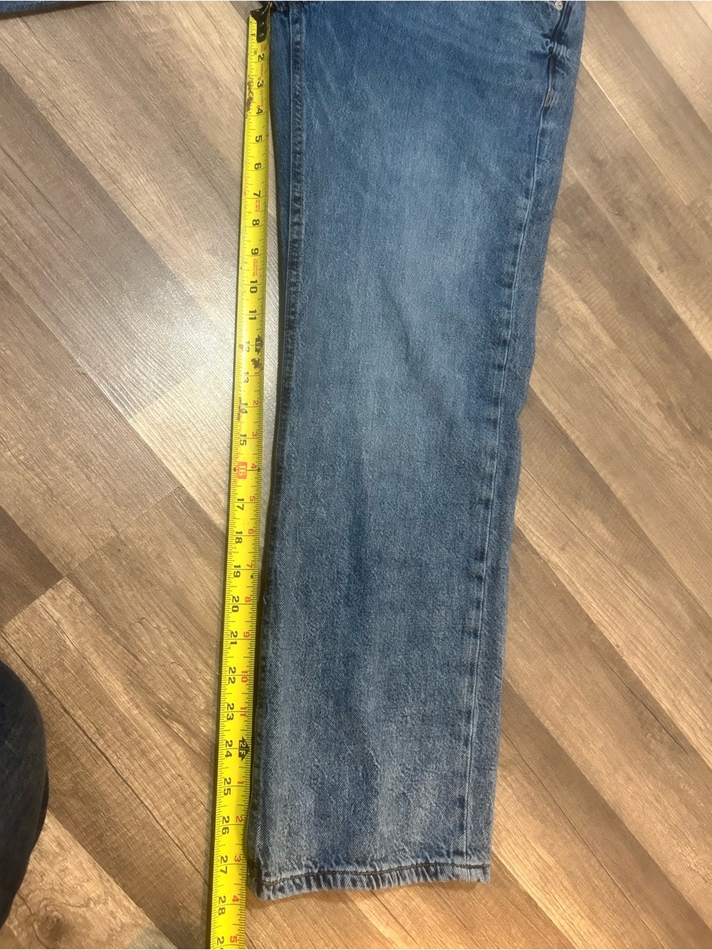 Aeropostale Women’s Straight-Leg Jeans in Blue Wash size 8 - Picture 7 of 7